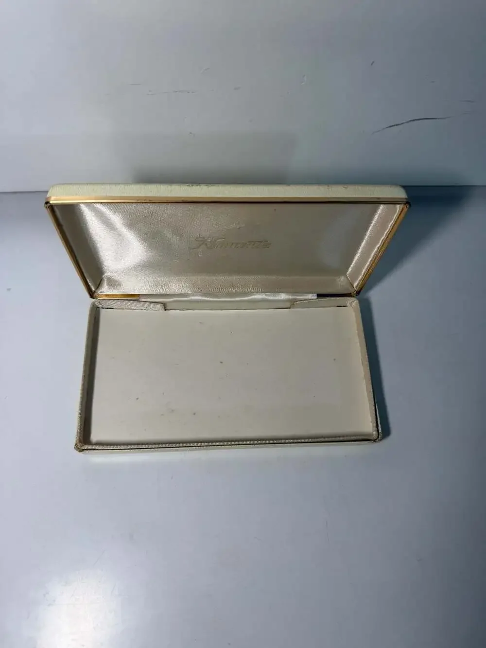 Vintage Krementz Jewelry Presentation Box - Midcentury Modern Starburst Pattern